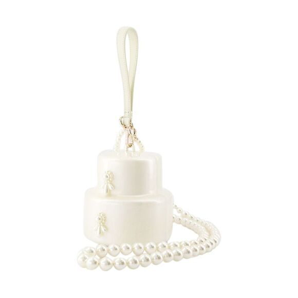Beaded Sprinkle Cake Crossbody - Simone Rocha - Beige - Picture 2 of 4